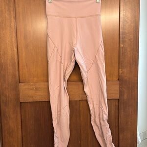 Dusty pink, Lululemon leggings size 6